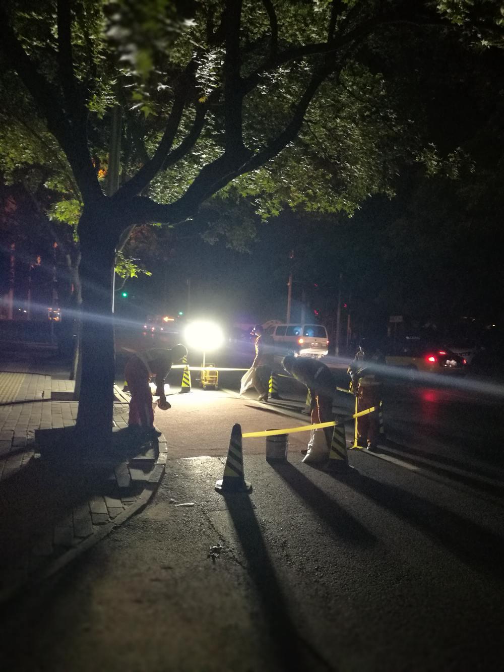 朝阳市区非机动车道彩色防滑路 (14)